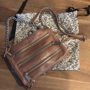 Loved Rebecca Minkoff 3 zipper cross body
